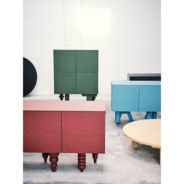 2M Multileg Cabinet in Red Ash Wood by Jaime Hayon for BD Barcelona, 2022 For Sale - Image 11 of 13