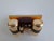 Mid-Century Modern Brass Travel Shaving Kit in Leatherette Case, 1960 For Sale - Image 6 of 18