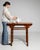 This table carries genuine presence, its dark aged wood, turned round immediately setting the tone for the piece. Dating...