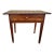 19th Antique Early American Primitive Style Solid Cherry 1 Drawe Side -Work Table. For Sale