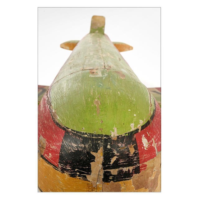 U.S.A Airlines Model Airplane in Wood, 1920s For Sale - Image 3 of 5