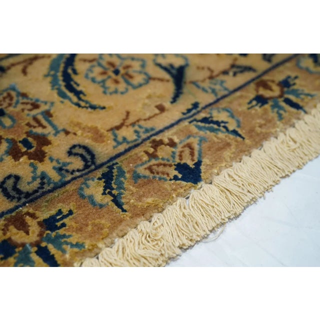 19th Century Vintage Nain Rug 4'5'' x 7'4'' For Sale - Image 5 of 11