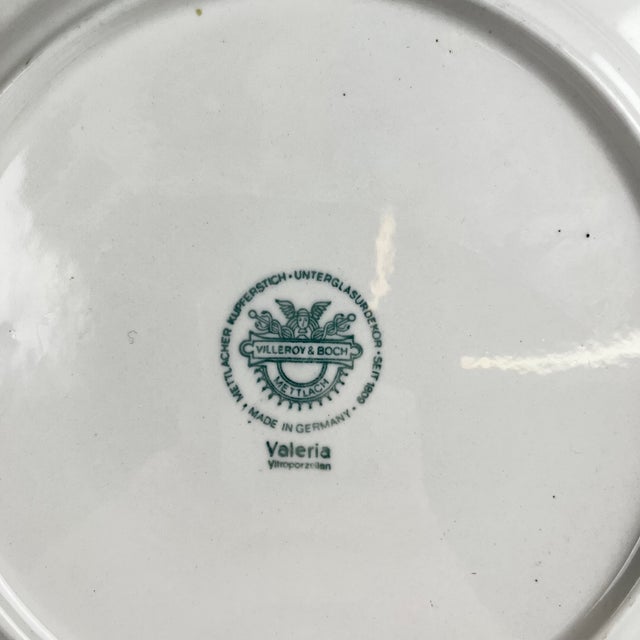 Vintage Valeria Dinner Plates from Villeroy & Boch, 1980s, Set of 4 For Sale - Image 6 of 9