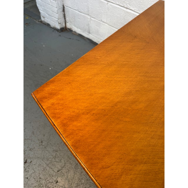 "Forward Trend Collection" Expanding Dining Table Attributed to Johnson Furniture For Sale - Image 18 of 18