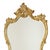 Large Baroque Crested Mirror in Gold Leaf from Deknudt, 1950s For Sale - Image 4 of 18