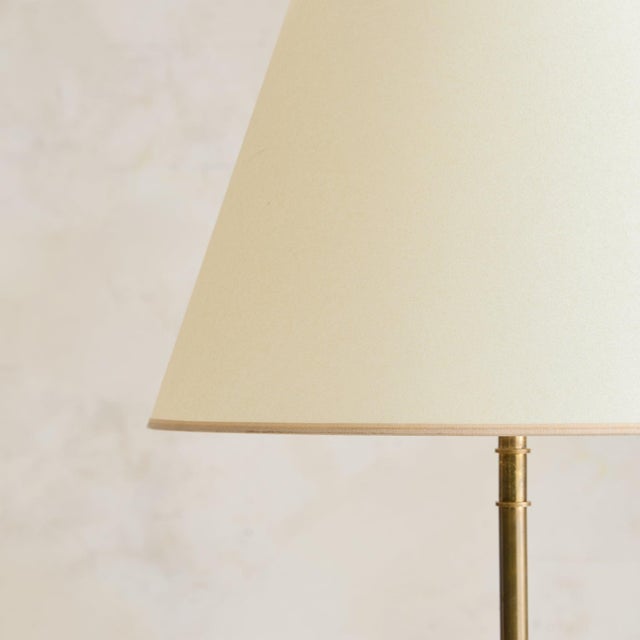 Mid-Century Modern Italian Brass Tripod Floor Lamp by Riccardo Scarpa, 1960s For Sale - Image 3 of 9