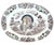 1960s Vintage Turkey Platter Plate Japanese Ironstone Transfer Ware 18in Japan Oval For Sale - Image 5 of 7