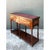 Vintage Double Sided Campaign Console Table For Sale - Image 9 of 12