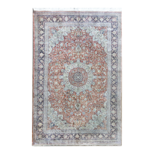 Vintage Persian Silk Rug