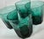 Icy Paneled Emerald Lowballs- Set of Four For Sale - Image 10 of 11