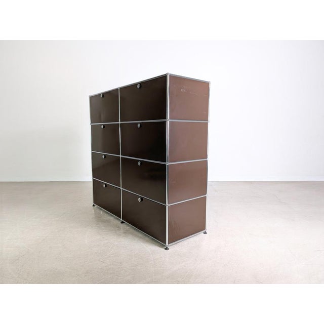 Vintage Filing Cabinet with Drawers from USM Haller For Sale - Image 6 of 15