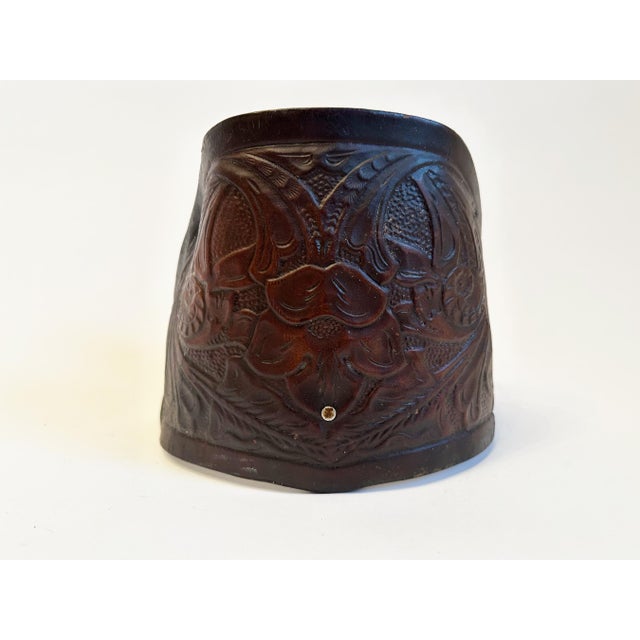 1930s Saddle Stirrup Tapaderos, 1930s Western Horse Decor For Sale - Image 5 of 9