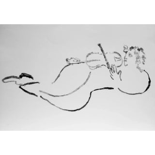 1950 Mourlot Paris Marc Chagall Fidele Lithograph For Sale