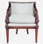 Mid 20th Century Empire Revival Carved Mahogany Swan Desk Chair From the Glorya Kaufman Estate For Sale - Image 4 of 7