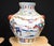 Chinese Qianlong Hand Painted Porcelain Vases, Set of 2 For Sale - Image 11 of 12