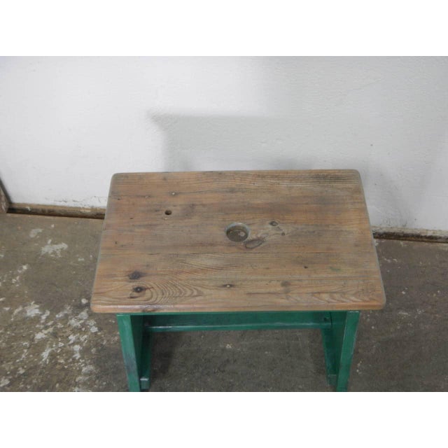 1960s Mid-Century Fir Stool, 1960s For Sale - Image 5 of 11