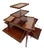 Regency Revival Metamorphic Mahogany Butler's Trolley, England, 1900s For Sale