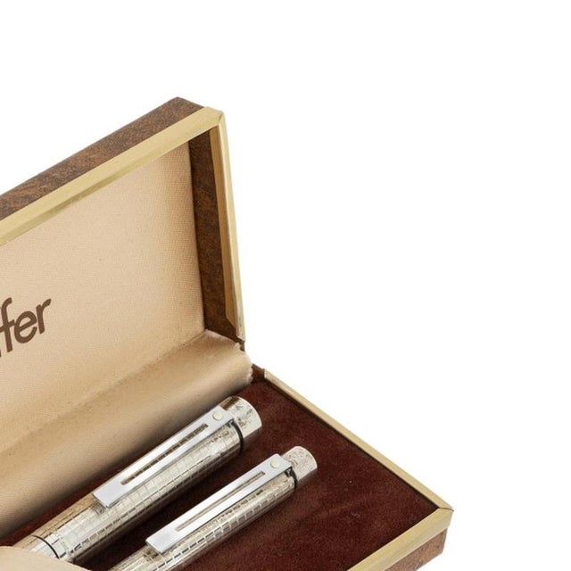 Sheaffer Pen Set, Set of 2 For Sale - Image 4 of 6