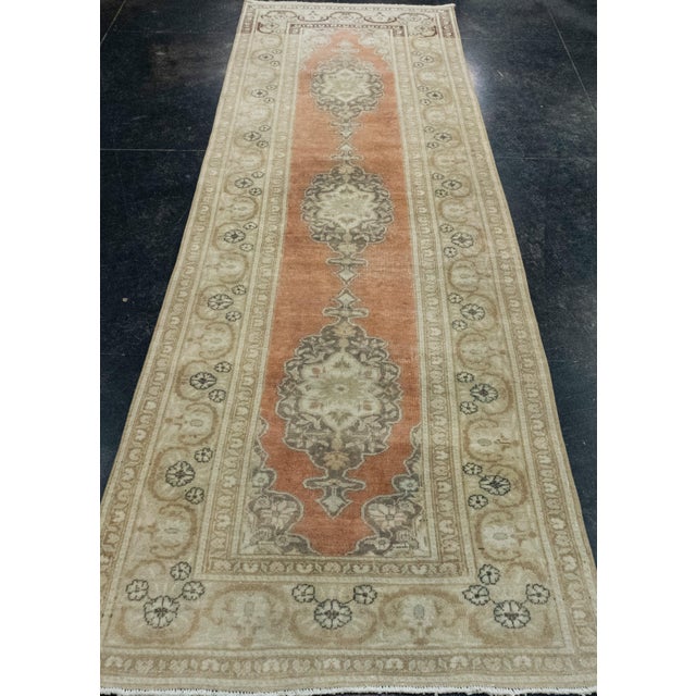 Turkish Vintage Runner Rug 3' x 9'7" #17800 Explore a curated collection of hallway runners, wool rugs, and handmade...