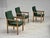 Danish Armchair in Green Furniture Wool and Oak Wood from Høng Stolefabrik, 1980s For Sale - Image 13 of 17