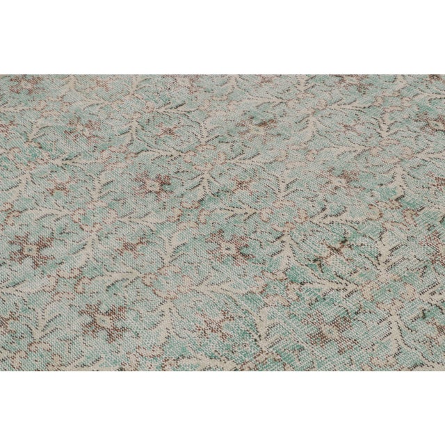 Rug & Kilim Vintage Zeki Müren Rug, With Geometric Patterns, From Rug & Kilim For Sale - Image 4 of 7