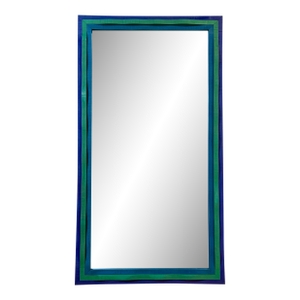 Swedish Modern Painted Wall Mirror by Erik Höglund for Eriksmåla, 1967