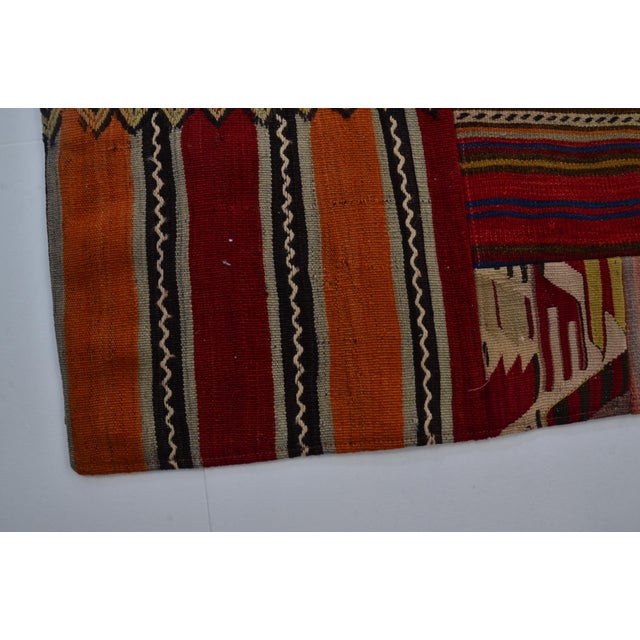 Anatolian Vintage Wool Kilim Rug For Sale - Image 10 of 10