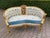 Gold Late20C French Maker Louis XVI Gold Beech Settee - 1 Pc For Sale - Image 8 of 12