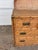A vintage campaign-style 7-drawer dresser made by Dixie Furniture, Attributed. Faux bamboo/rattan wood frame with woven...