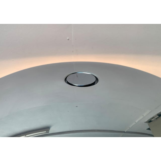 Silver Mid-Century Swiss Space Age Table Lamp from Belux, 1960s For Sale - Image 8 of 18