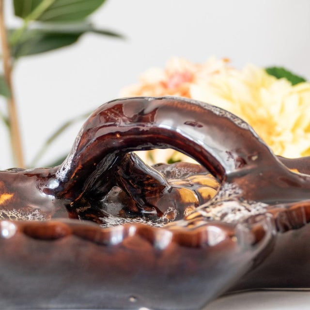 Large Vallauris Basket, 1940s For Sale - Image 4 of 7