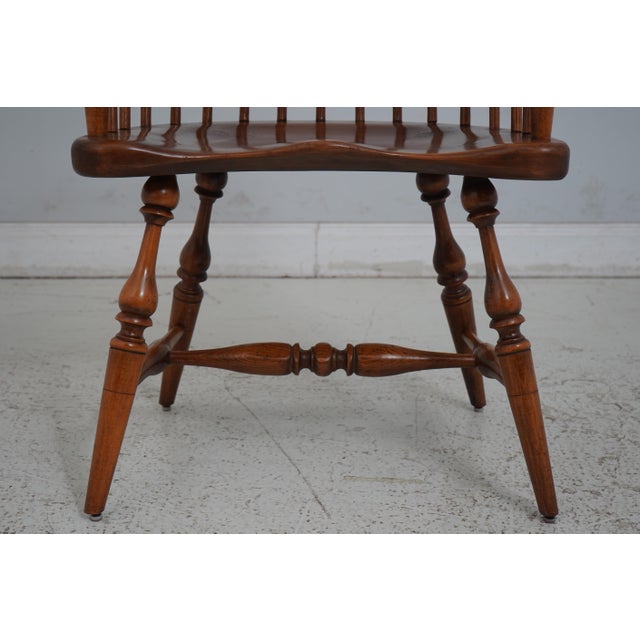 Set of 6 Windsor Style Dining Room Chairs For Sale In Philadelphia - Image 6 of 12