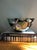 Vintage Black Chinese Bowl With Cranes For Sale - Image 11 of 12