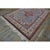 Textile 1940s Classic Blue Ground Medallion Vintage Isfahan Silk Foundation Carpet Rug For Sale - Image 7 of 9
