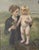 Heinrich Pforr, Nude Boy – Mother Erna with Son Walter, Oil Painting on Canvas For Sale - Image 12 of 13