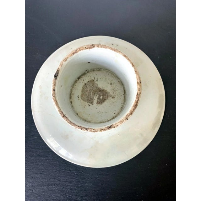 Korean Ceramic Ritual Offering Vessel with Joseon Dynasty Inscription For Sale In Atlanta - Image 6 of 12