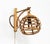 Wood Mid-Century Rattan & Bamboo Sconce Lantern in the style of Louis Sognot, Italy, 1960s For Sale - Image 7 of 12