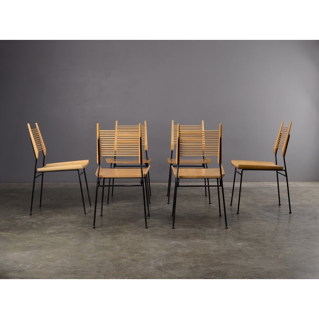 Mid Century Modern Paul Mccobb Shovel Dining Chairs Set Of 6 Chairish