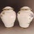 Late 20th Century Pair of Vintage Cloisonné Enamel Iris Floral Lidded Jars / Tea Caddies For Sale - Image 5 of 9