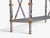 Maison Jansen Style, Neoclassical Console Table, Chrome, Brass, France, 1970s For Sale - Image 12 of 15