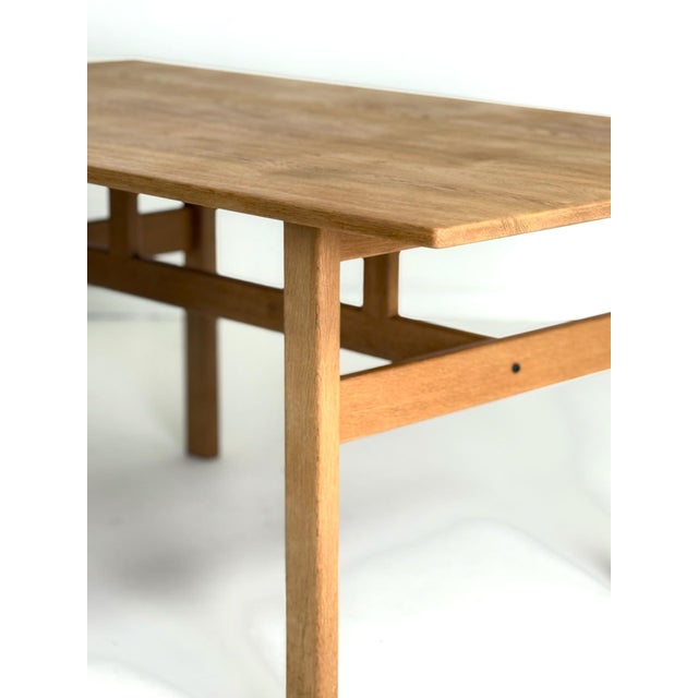 Wood Oak Dining Table by Kurt Østervig for KP Møbler, 1960s For Sale - Image 7 of 11