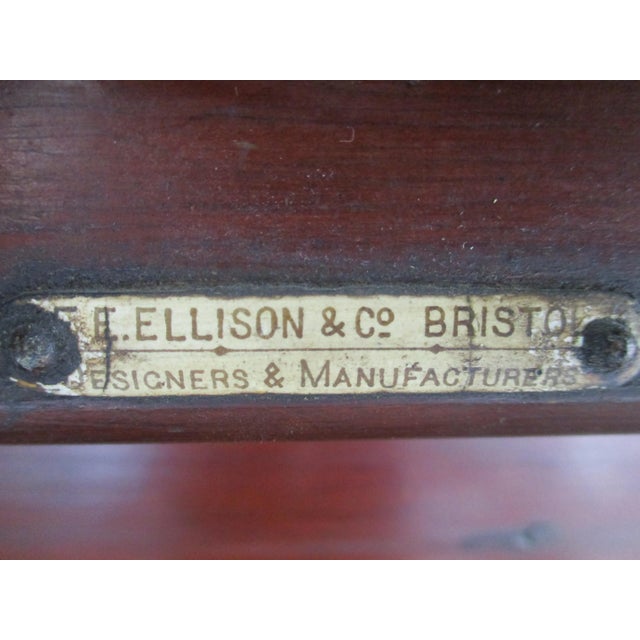 Antique English Jacob & Co’s Biscuits Four Shelf Shop Display Cabinet For Sale - Image 9 of 13