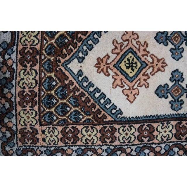 Tunisian Handmade Berber Rug For Sale - Image 3 of 6