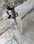 Vintage Lucite Acrylic Floor Lamp With Built-in Glass Side Table For Sale - Image 10 of 13