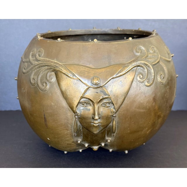 1980s Erté (Romain De Tirtoff) "Fruit of Life" Bronze Bowl – Rare Artist Proof Signed 1985 For Sale - Image 5 of 14