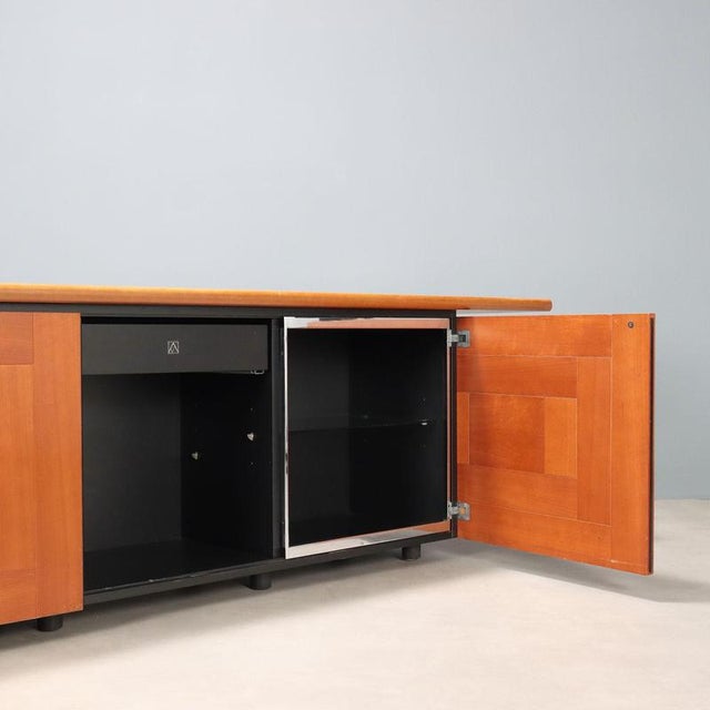 Vintage Sheraton Cabinet by G. Stoppino for Acerbis, 1980s For Sale - Image 5 of 15