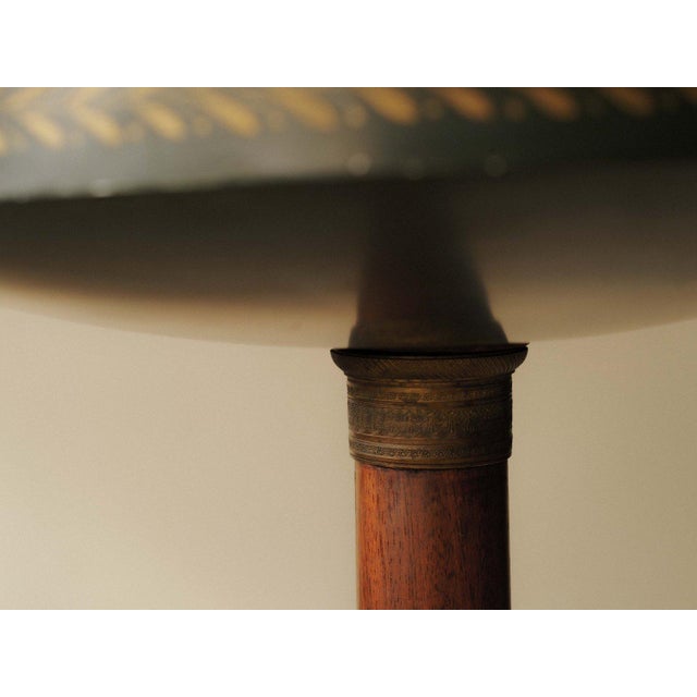 Mahogany and Metal Floor Lamp, 1930s For Sale - Image 4 of 18