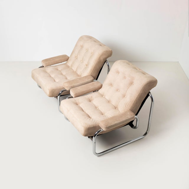 Borkum Lounge Chairs by Johan Bertil Häggström for Ikea, 1970s, Set of 2 For Sale - Image 10 of 11
