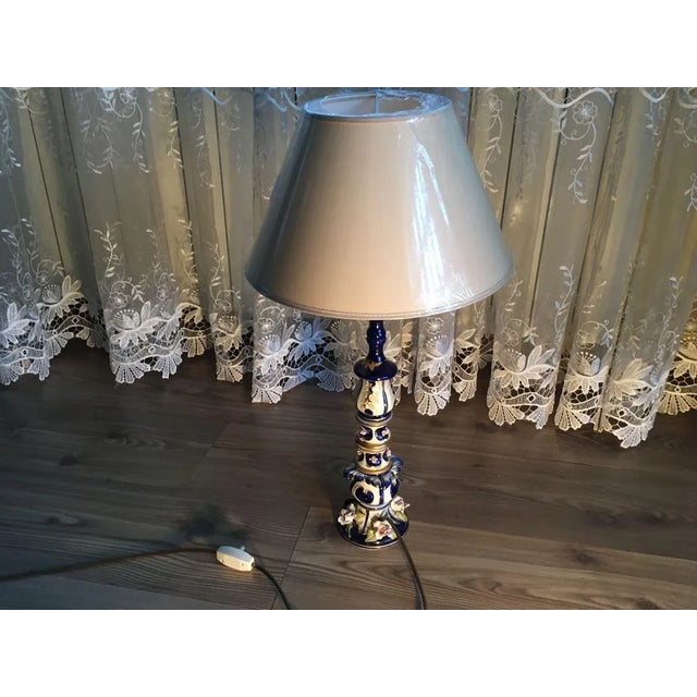 Porcelain Table Lamp, 1980s For Sale - Image 17 of 18