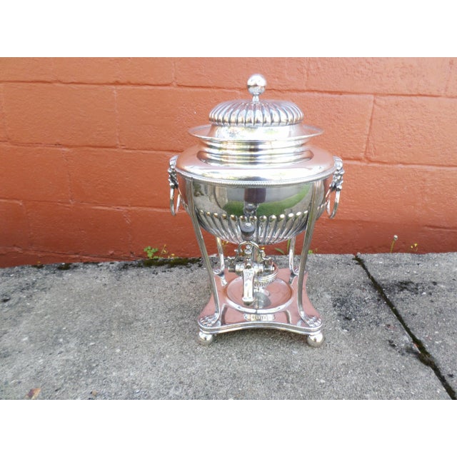 English Regency Sheffield Hot Water Urn, Circa 1820. For Sale - Image 13 of 13